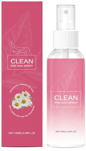 Spray Pre Y Post Depilación - Kit De Cuidado Para Antes Y Después De La Cera - Limpia, Hidrata Y Calma La Piel - Reduce El Enrojecimiento Y Elimina Residuos - Fácil Uso En Casa - 100ml (B)