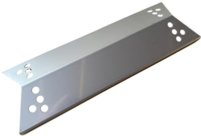 EWH Edelstahl Brennerabdeckung für Mr. Gardener (Diverse Modelle) - Größe: LxBxH 34,7 x 11,7 x 3,5 cm (Bitte Größe vor dem Kauf prüfen !) - 1 Stück Flammenverteiler Brennerzelt
