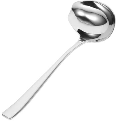 VICASKY Kochsaucenlöffel Edelstahl Rostfrei Robuste Soßenkelle Für Küche Und Restaurant Praktische Kleine Schöpfkelle