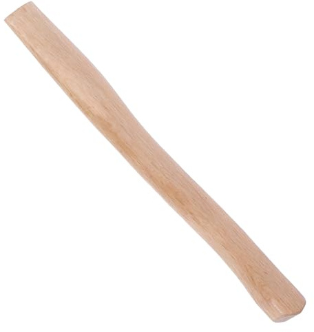 UTHCLO Manche de Hache en Bois de Chêne 360 Mm, Poignée Résistante pour Outils de Jardin, Remplacement de Manche de Pelle et Hache, Accessoire Outil Manuel pour Entretien Extérieur