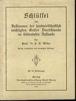 Schlüssel zum bestimmen der landwirtschaftlich wichtigsten Gräser Deutschlands im blütenlosen Zustand.