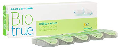 Biotrue ONEday Lenti a Contatto Giornaliere Correttive, 30 Lenti, BC 8.6 mm, DIA 14.2 mm, -1.0 Diopt
