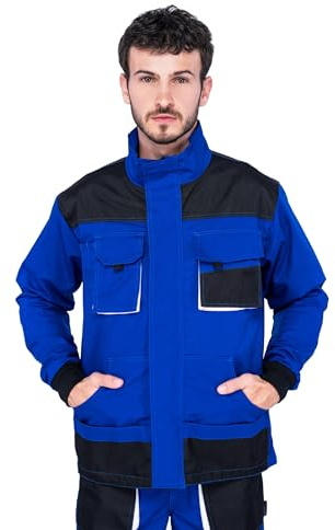 Mazalat Arbeitsjacke männer, Arbeitsjacken Herren, Schutzjacke mit vielen Taschen, Arbeitskleidung männer Größen S-XXXL, Qualität