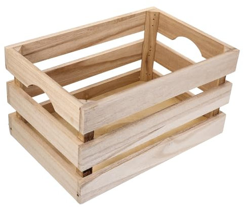Zerodeko Schmucketui Aufbewahrungskiste country style aufbewahrungsdose Bürokisten Warenhalter Vorratsbehälter Aufbewahrungskörbe Holzkiste Lagerkisten Kleidung Regal Teebeutel hölzern
