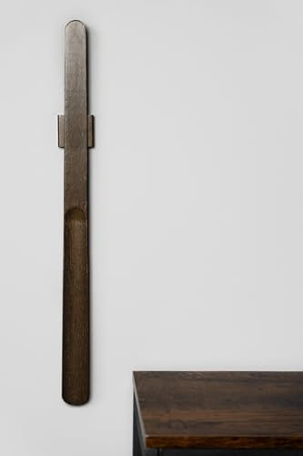 Magnetischer Schuhlöffel, 55 cm, Holzgriff, für einfaches Anziehen von Schuhen