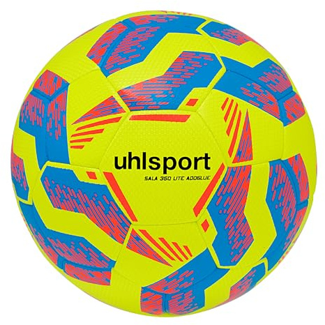 uhlsport Hallen-Fußball Futsal-Ball für Kinder und Jugend - Sala Lite 350 Addglue - Größe 4