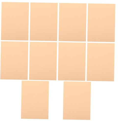 DIYEAH 10pcs Vintage Aged Parchment Paper Unbleached Crafting Sheets for Certificates Scrapbooking DIY Projects Antique Textured Look