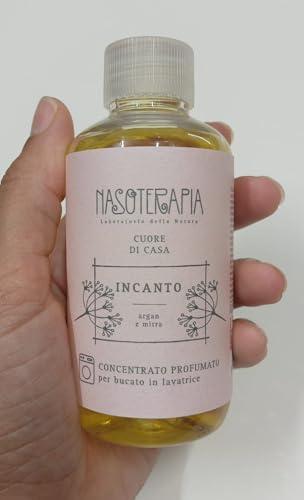 Nasoterapia INCANTO argan e mirra - CONCENTRATO PROFUMATO per bucato in lavatrice 150 ml