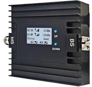 Amplificateur De Signal 4G/5G, 2G/3G/4G, GSM/LTE700, LTE800, EGSM900, DCS/LTE1800, Surveillance Par Application Couverture plus large(900-2100Mhz B8-B1)