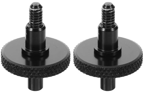Gatuida Vite Regolabile per Ponticello Contrabbasso in Metallo Coppia Viti di Ricambio per Montaggio Ponte Contrabbasso Accessori Professionali per Strumenti a Corda Uso in Produzione