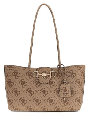 GUESS Damen Shopper Janie Logo Girlfriend Carryall One Size