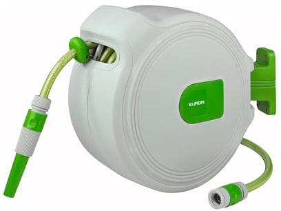 automatik Schlauchtrommel Gartenschlauch Schlauchwagen Schlauch-Aufroller