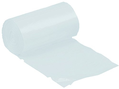 PAPSTAR Bolsas de basura de polietileno de alta densidad (HDPE, 0,02 mm, 70 L, 575 x 1000 mm, 25 unidades), transparente