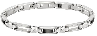 Morellato Bracciale da uomo, Collezione Cross, in Acciaio, Idee Regalo Uomo, Bracciale Uomo di Marca - SKR57