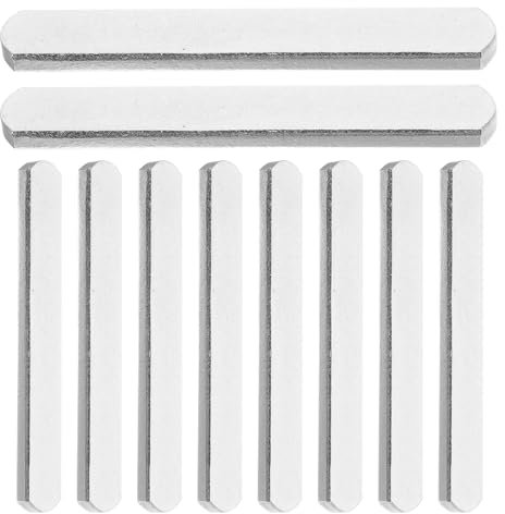 FAVOMOTO 10 Pcs für Gewichtsweste, Krafttraining Gewichtsplatte für verstellbar Rundkopf Rostfrei, Fitness Gewichtsplatten für Krafttraining Joggen Sport