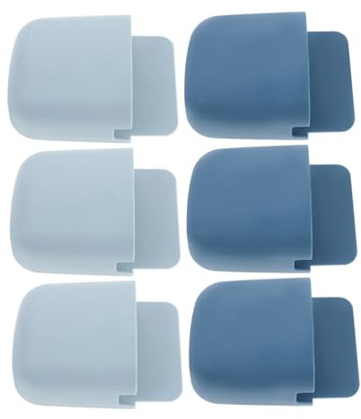 MUSISALY 6er-pack Handy-wandhalterungen Aufbewahrungshalter Für Tv-fernbedienungen Abs-material Selbstklebend Kein Bohren Einfach Zu Installieren