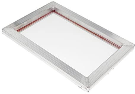 Harilla Siebdruckrahmen aus Aluminium, multifunktional, 90T Premium, für den DIY-Druck von T-Shirts zu Hause oder in kleinen Unternehmen, 20 cm X 25 cm X 1.8