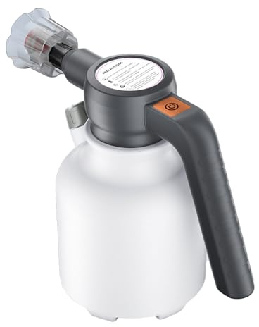 Riaisttd Spruzzatore di Schiuma,Nebulizzatore Ricaricabile Da 2 Litri | Spagettihållare Satängklänning Och Stringset - Per Pulizia Concimazione Giardino Esterno Interno Patio Cortile Casa Cucina Prato