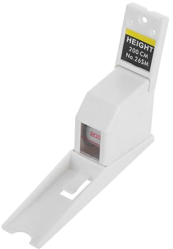 CANIGHT Nastro Misuratore Altezza 200 Cm Retrattile in Abs e Ferro, Strumento Facile da Usare per Misurazione a Muro e Adulti