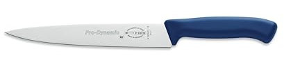 F. DICK ProDynamic Tranchiermesser blau (Klingenlänge 21 cm, Küchenmesser, Klinge X55CrMo14 Stahl, Härte 56°, Messer) 85456212-12