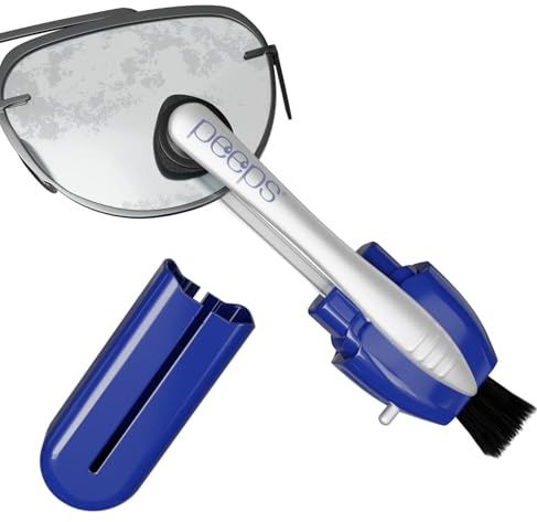 Peeps Lens Cleaner, Glasses Cleaning Tool, Injected Blue, 1 Count