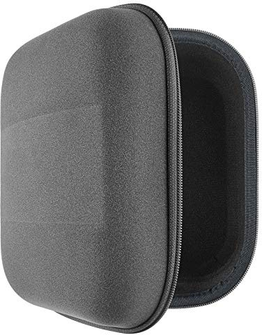 Geekria Shield Étui pour Casques Audio Grand Format Over-Ear, Sac de Voyage de Remplacement en Coque Rigide, Compatible avec Sennheiser HD 800 S, Sony MDR-Z1R (Microfibre Gris)