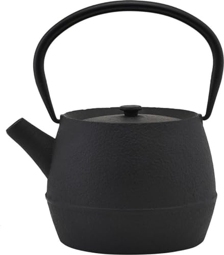 Nicolas Vahe, Teekanne, Cast, Schwarz, h: 17.4 cm, dia: 12 cm, incl. Stainless Stainer