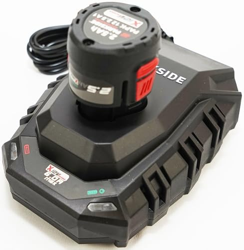 Parkside® Akku PAPK 12 C1 12V 2,5Ah + Ladegerät PLGK 12A2 im Set
