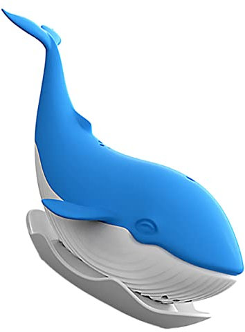 MAGICLULU Whale Shape Silicone Tea Strainer and Loose Leaf Tea Infuser for Brewing Suitable for