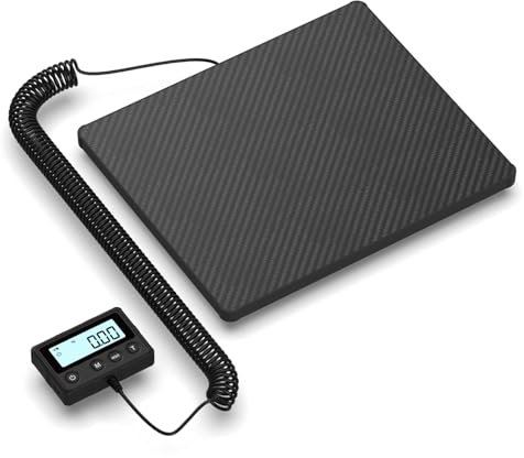 MAXUS Shipping Scale 440LB/10g Accuracy, Postal Scale for Packages with Hold and Tare Funtion, Digital Postage Scale for Luggage Warehouse Market & Home Use