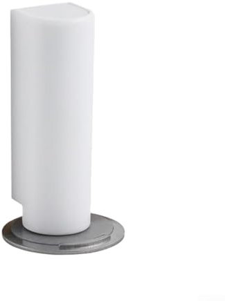 Magnetischer, robuster Türstopper, Türschnapper, Edelstahl-Magnet-Türstopper, unsichtbarer Bodenmagnet, Türstopper für Innentüren (weiß)
