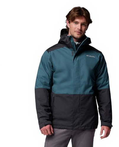 Columbia - Chaqueta Interchange Point Park™ para hombre, 3 en 1, chaqueta de invierno intercambiable (paquete de 1)