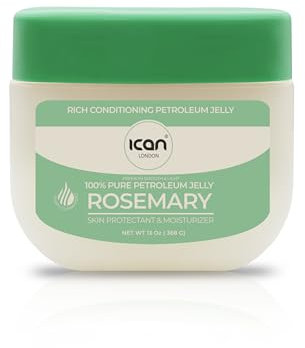 ican London Pure Petroleum Jelly with Rosemary and Aloe Vera, 368g