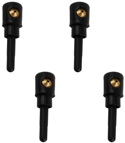 Jeu de 4 Buses de Lave-Glace Arrière Universelles pour VW Golf 4, Audi A3, Skoda Fabia - Buse de Pulvérisation Précise en Plastique et Laiton