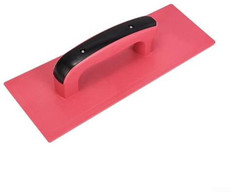Applicazione stucco con spazzola a cazzuola, costruzione robusta per fai da te Plus Professi lama in plastica per cartongesso dispositivo per levigare pareti e finiture (rosso)