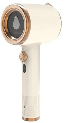 Mini Resestrykjärn Handhelda Hängande Strykmaskin Torr Och Våt Bekväm Järnrotar för resor och hem(Off-white)