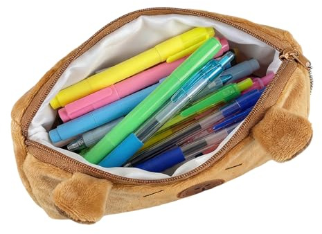 Genérico Bolsa Estuche para Lápices Bolsa De Papelería Capibara