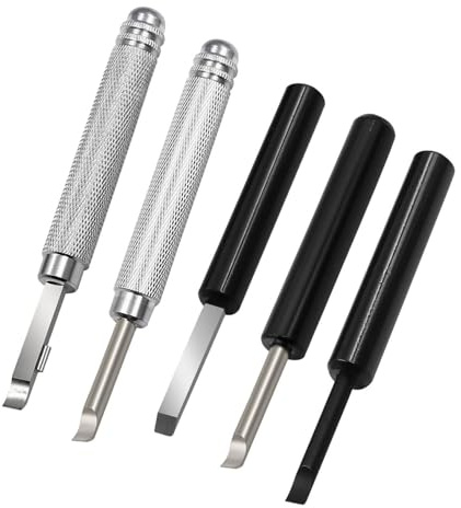 mophrati Juego de herramientas para reparación de relojes Características: Abridor de tapa trasera de reloj, cuchillo de metal y de palanca, solución