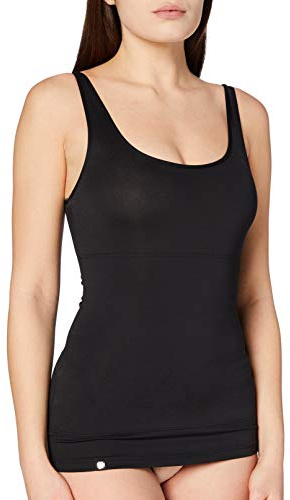 Triumph Damen Trendy Sensation Shaping-Shirt, Träger-Top, M, Schwarz