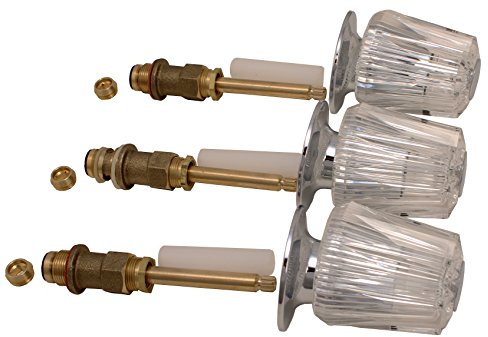 Repair Kit, Fit Price Pfister Three-handle Shower Faucets S10-230 with Acrylic Windsor Handles- By Plumb USA