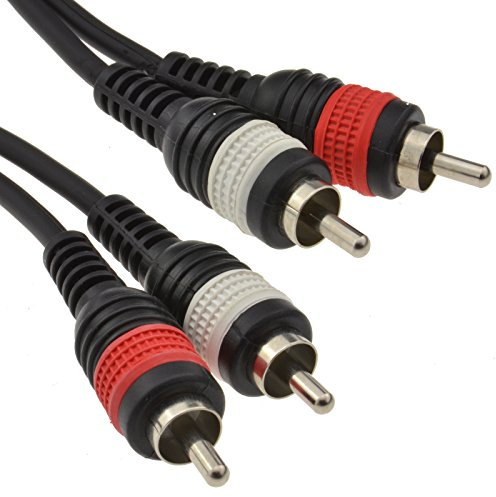 kenable Pulse RCA Mâle Cinch Fiche Vers Cinch Blindé l'audio câble 0,3 m 30 cm [0.3 mètre]