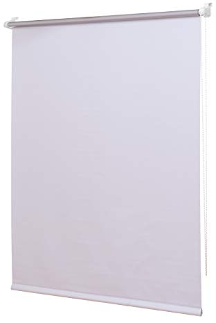 Ventanara® Verdunkelungsrollo ohne Bohren Klemmfix Thermorollo Weiß inklusive Klemmträgern 40 x 150 cm