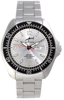 Chris Benz One Man CBO-SI-SW-MB Elegante Herrenuhr Taucheruhr