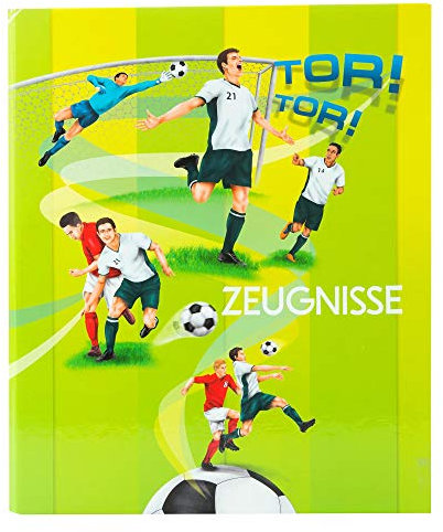 Zeugnismappe Fußballer