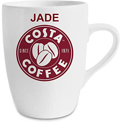 Giftme Personalised with Any Name Costa Novelty Mug, Unique Ceramic 13 oz Marrow Cup/Mug.