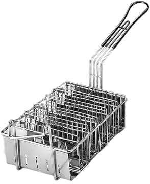 Colcolo Juego de Utensilios para Cocinar, Cesta para Preparar Tacos, Soporte Duradero, 6 Rejillas