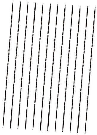 jojofuny Sägeblätter Mit Spiralzähnen Aus Stahl Zum Schneiden Und Sägen 12-teiliges Set Für Holzbearbeitungsprojekte