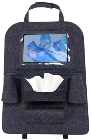Auto Rücksitz Organizer, Auto Rücksitz Organizer | Auto Rücksitz Organizer Auto Organizer Tablet Halter | Kick Mat Auto Sitz Organizer, Multifunktionale Filz Rücksitzschutz, Auto Innenraum