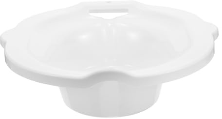 SECFOU Sitzbad Aus Stabilem Pp Material Breite Und Tiefe Sitzbadewanne Mit Rutschfestem Design Postpartale Pflege Und Intimhygiene Für Schwangere Und Ältere Erwachsene