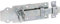 Alberts 116774 Schlossriegel | gerade, mit flachem Griff und befestigter Schlaufe | galvanisch verzinkt, dickschichtpassiviert | Platte 140 x 52 mm